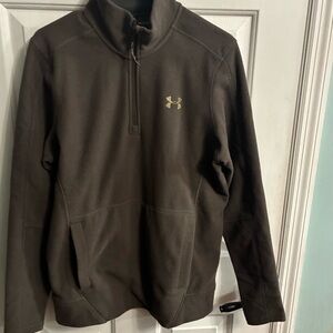 Under Armour Men's Brown Half-Zip Performance Pullover
